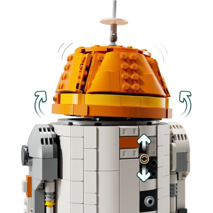 Конструктор LEGO Star Wars 75416 Астромеханический дроид Chopper (C1-10P)