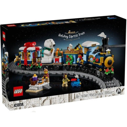 Конструктор LEGO Icons 10361 Праздничный экспресс