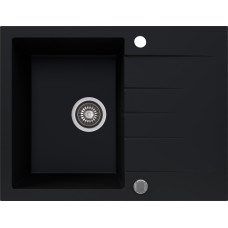 Кухонная мойка Kernau KGS V 4565A 1B1D Deep Black