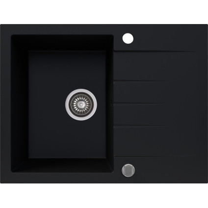 Кухонная мойка Kernau KGS V 4565A 1B1D Deep Black
