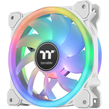 Комплект вентиляторов для корпуса с контроллером Thermaltake SWAFAN 12 RGB Radiator Fan TT Premium Edition White CL-F145-PL12SW-A
