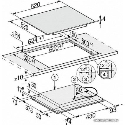 Варочная панель Miele KM 7564 FL