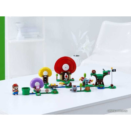 Конструктор LEGO Super Mario 71368 Погоня за сокровищами Тоада. Доп. набор