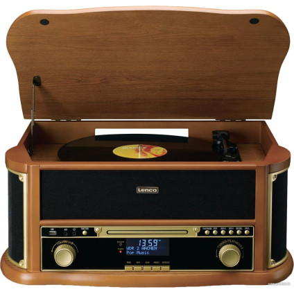 Многофункциональный аудиоцентр Lenco Classic Phono TCD-2571