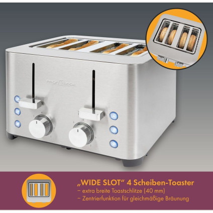 Тостер ProfiCook PC-TA 1252 Edelstahl 501252