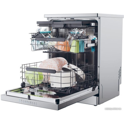 Отдельностоящая посудомоечная машина Candy RapidO CF 6B2S3PSX