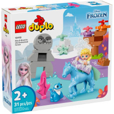 Конструктор LEGO Duplo 10418 Эльза и Бруни в Заколдованном лесу