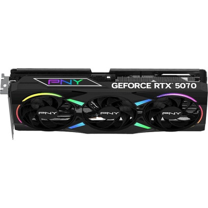 Видеокарта PNY GeForce RTX 5070 ARGB EPIC-X RGB Overclocked Triple Fan VCG507012TFXXPB1-O