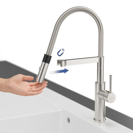 Смеситель Villeroy & Boch Steel Expert 2.0 928000LC