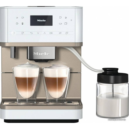 Кофемашина Miele CM 6360 (белый металлик)