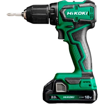 Дрель-шуруповерт Hikoki DS18DD WRZ (с 2-мя АКБ, кейс)