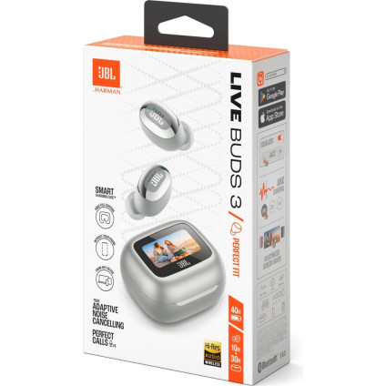 Наушники JBL Live Buds 3 (серебристый)