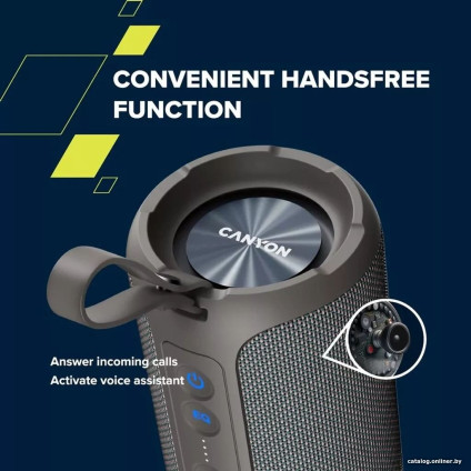 Беспроводная колонка Canyon OnMove 15 (черный/синий)