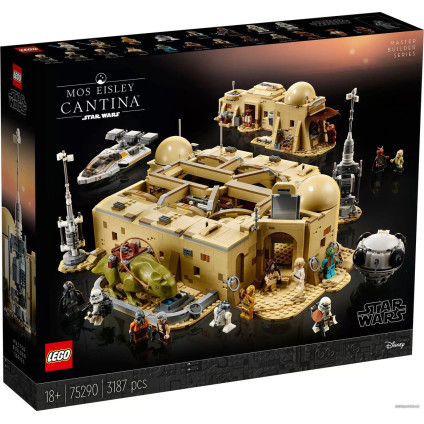 Конструктор LEGO Star Wars 75290 Кантина Мос-Эйсли