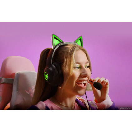 Наушники Razer Kraken Kitty V2 (черный)