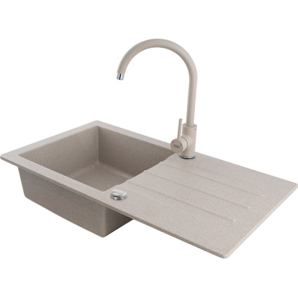 Кухонная мойка Kernau KGS A 50 1B1D Sand