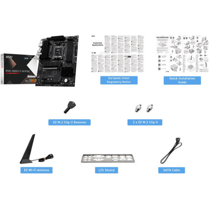 Материнская плата MSI Pro B850-S WiFi6E