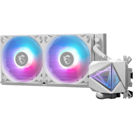 Система жидкостного охлаждения для процессора MSI MAG CoreLiquid I240 (белый)