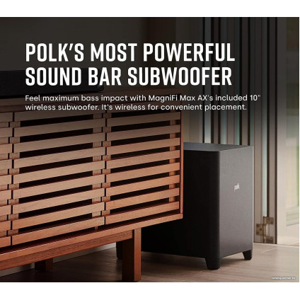Саундбар Polk Audio Magnifi Max AX SR