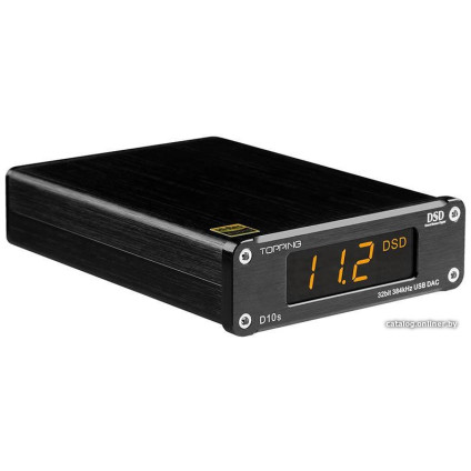 Цифро-аналоговый преобразователь Topping D10s (черный)