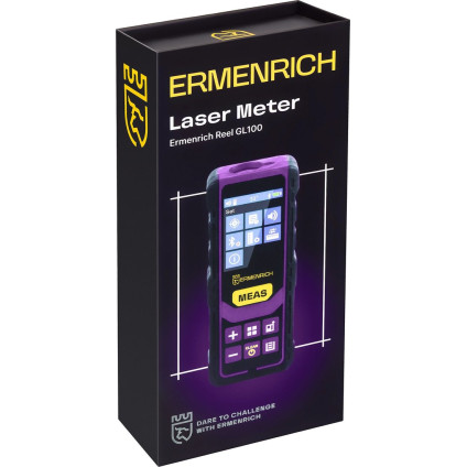 Лазерный дальномер Ermenrich Reel PRO GL100 84558