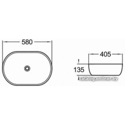 Умывальник Mexen Agota MEX-22025866