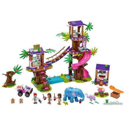 Конструктор LEGO Friends 41424 Джунгли: штаб спасателей