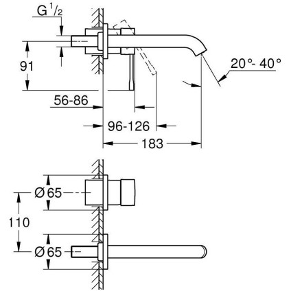 Смеситель Grohe Essence 29192DL1