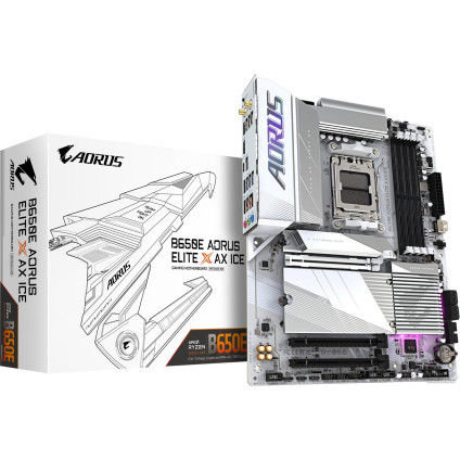 Материнская плата Gigabyte B650E Aorus Elite X AX ICE (rev. 1.0)