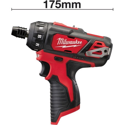 Винтоверт Milwaukee M12 M12BD-0 4933441910 (без АКБ)