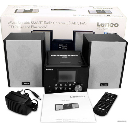 Музыкальный центр Lenco MC-250BK