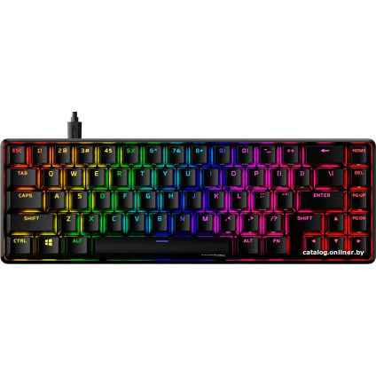 Клавиатура HyperX Alloy Origins 65 (HyperX Red, нет кириллицы)