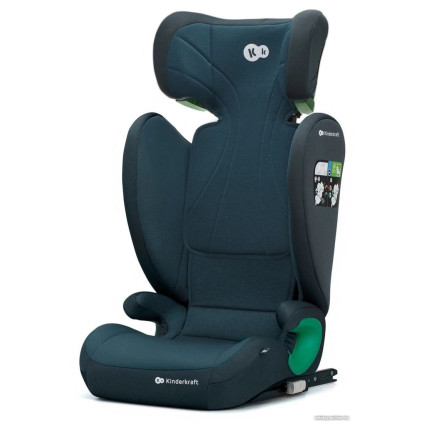 Детское автокресло KinderKraft Junior Fix I-size (зеленый изумруд)