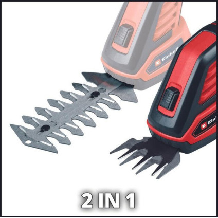 Кусторез + ножницы Einhell GC-CG 3,6/70 Li WT 3410365 (с 1-им АКБ)