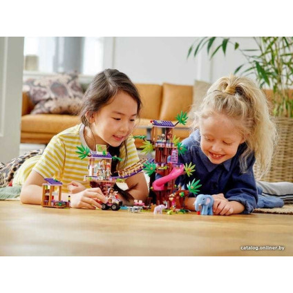 Конструктор LEGO Friends 41424 Джунгли: штаб спасателей