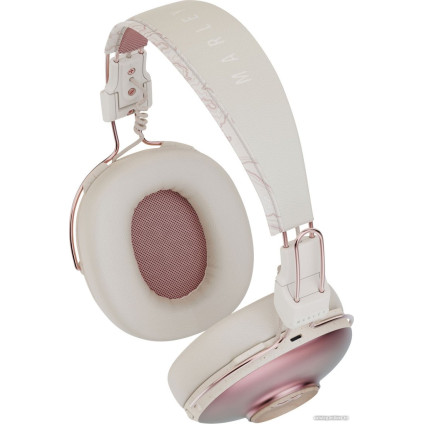 Наушники Marley Positive Vibration Frequency (белый/розовый)
