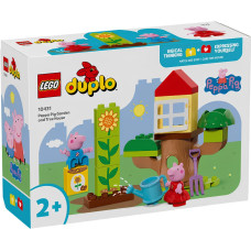 Конструктор LEGO Duplo 10431 Сад и домик на дереве Свинки Пеппы