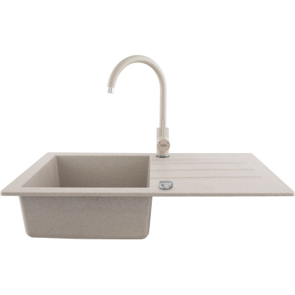 Кухонная мойка Kernau KGS A 50 1B1D Sand