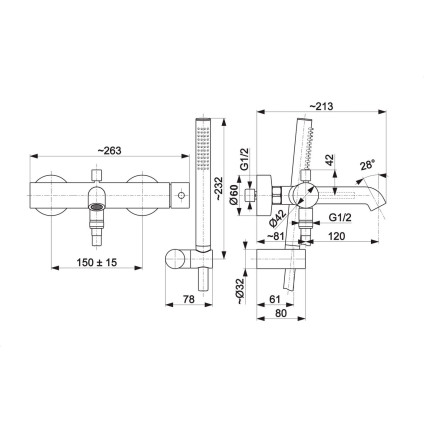 Смеситель KFA Moza 503452000