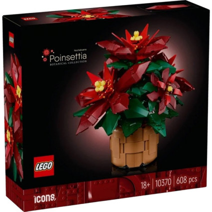 Конструктор LEGO Icons 10370 Пуансеттия