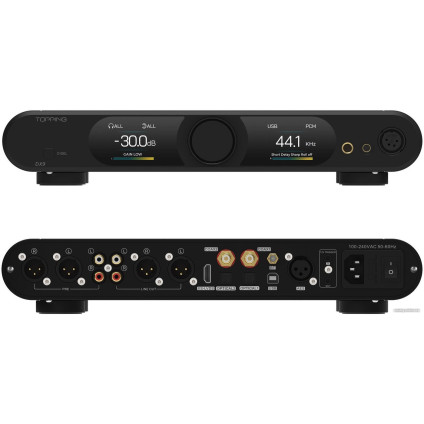 Цифро-аналоговый преобразователь Topping DX9 (черный)