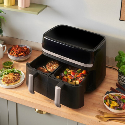 Аэрогриль (аэрофритюрница) Russell Hobbs Satis Fry DualBaske 27680-56