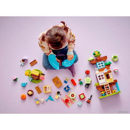 Конструктор LEGO Duplo 10993 Дом на дереве 3в1
