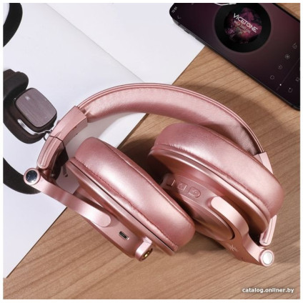 Наушники OneOdio A70 (розовое золото)