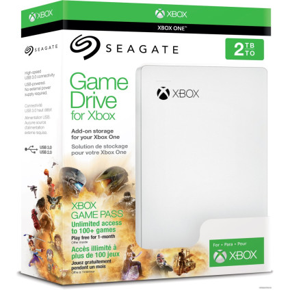 Внешний накопитель Seagate Game Drive for Xbox 2TB Game Pass Special Edition