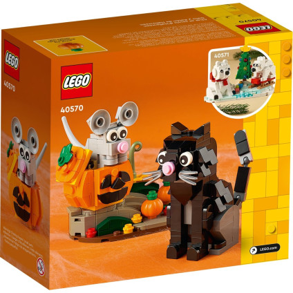 Конструктор LEGO 40570 Кошка и мышь на Хэллоуин