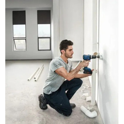 Ударная дрель-шуруповерт Bosch GSB 18V-65 Professional 06019N3100 (с 2-мя АКБ, кейс)