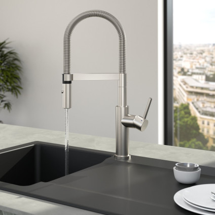 Смеситель Villeroy & Boch Steel Expert 2.0 928000LC