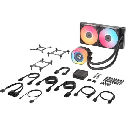 Система жидкостного охлаждения для процессора Corsair iCUE LINK TITAN 240 RX LCD CW-9061022-WW