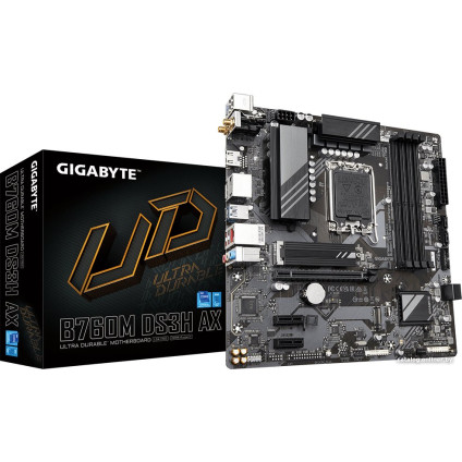 Материнская плата Gigabyte B760M DS3H AX (rev. 1.x)
